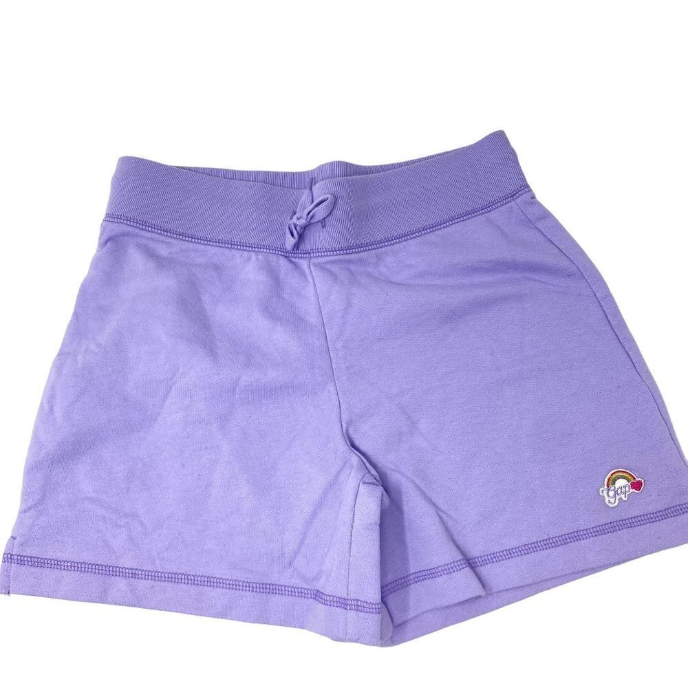 Gap Girls Drawstring Elastic Waist Shorts Light Purple Sz XXL NWOT B12